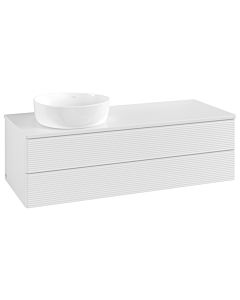 Villeroy & Boch Antao Waschtischunterschrank 1200x360x500mm L22110GF mit Beleuchtung mit Struktur FK/AP: GF/0