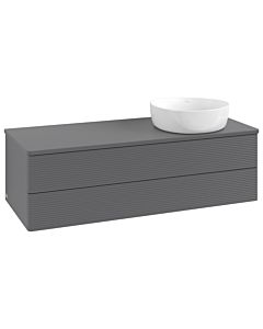 Villeroy & Boch Antao meuble sous vasque 1200x360x500mm L23110GK avec éclairage avec structure FK/AP: GK/ 1930