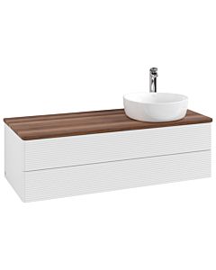 Villeroy & Boch Antao Waschtischunterschrank 1200x360x500mm L23152GF mit Beleuchtung mit Struktur FK/AP: GF/2