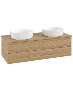 Villeroy & Boch Antao meuble sous vasque 1200x360x500mm L24111HN avec éclairage avec structure FK/AP: HN/ 2000