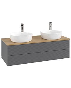 Villeroy & Boch Antao meuble sous vasque 1200x360x500mm L24151GK avec éclairage avec structure FK/AP: GK/ 2000