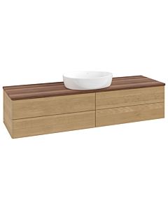 Villeroy & Boch Antao Waschtischunterschrank 1600x360x500mm L25012HN mit Beleuchtung FK/AP: HN/2