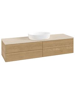 Villeroy & Boch Antao Waschtischunterschrank 1600x360x500mm L25013HN mit Beleuchtung FK/AP: HN/3