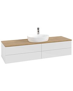 Villeroy & Boch Antao vanity unit 1600x360x500mm L25051GF with lighting FK/AP: GF/ 2000
