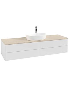 Villeroy & Boch Antao Waschtischunterschrank 1600x360x500mm L25053GF mit Beleuchtung FK/AP: GF/3