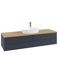 Villeroy & Boch Antao meuble sous vasque 1600x360x500mm L25151HG avec éclairage avec structure FK/AP: HG/ 2000