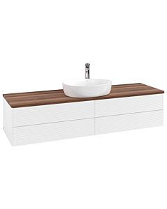 Villeroy & Boch Antao vanity unit 1600x360x500mm L25152MT with lighting with structure FK/AP: MT/2
