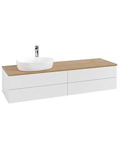 Villeroy & Boch Antao vanity unit 1600x360x500mm L26151GF with lighting with structure FK/AP: GF/ 2000