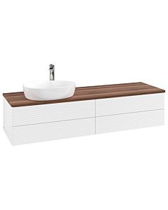 Villeroy & Boch Antao Waschtischunterschrank 1600x360x500mm L26152MT mit Beleuchtung mit Struktur FK/AP: MT/2