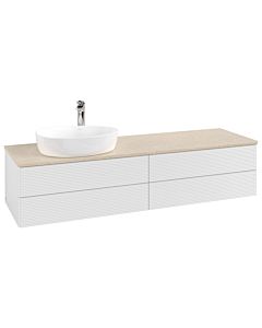 Villeroy & Boch Antao meuble sous vasque 1600x360x500mm L26153GF avec éclairage avec structure FK/AP: GF/3