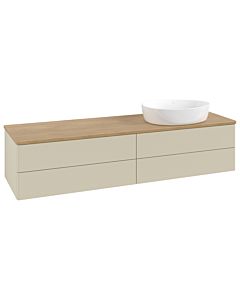 Villeroy & Boch Antao Waschtischunterschrank 1600x360x500mm L27011HJ mit Beleuchtung FK/AP: HJ/1