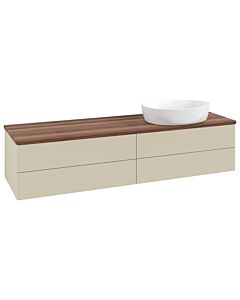 Villeroy & Boch Antao vanity unit 1600x360x500mm L27012HJ with lighting FK/AP: HJ/2