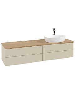 Villeroy & Boch Antao vanity unit 1600x360x500mm L27051HJ with lighting FK/AP: HJ/ 2000