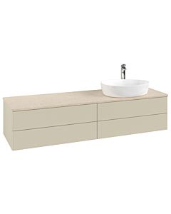 Villeroy & Boch Antao vanity unit 1600x360x500mm L27053HJ with lighting FK/AP: HJ/3