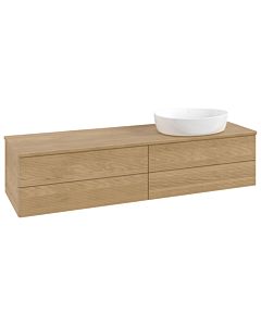 Villeroy & Boch Antao meuble sous vasque 1600x360x500mm L27111HN avec éclairage avec structure FK/AP: HN/ 2000