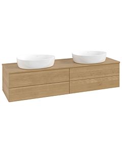 Villeroy & Boch Antao meuble sous vasque 1600x360x500mm L28011HN avec éclairage FK/AP: HN/ 2000
