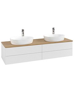 Villeroy & Boch Antao vanity unit 1600x360x500mm L28151GF with lighting with structure FK/AP: GF/ 2000