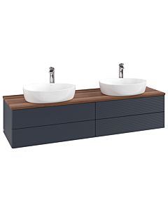 Villeroy & Boch Antao vanity unit 1600x360x500mm L28152HG with lighting with structure FK/AP: HG/2