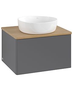 Villeroy & Boch Antao meuble sous vasque 600x360x500mm L29011GK avec éclairage FK/AP: GK/ 2000