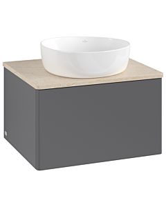 Villeroy & Boch Antao Waschtischunterschrank 600x360x500mm L29013GK mit Beleuchtung FK/AP: GK/3