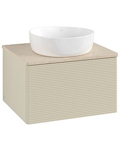 Villeroy & Boch Antao meuble sous vasque 600x360x500mm L29113HJ avec éclairage avec structure FK/AP: HJ/3