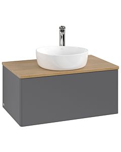 Villeroy & Boch Antao meuble sous vasque 800x360x500mm L30051GK avec éclairage FK/AP: GK/ 2000