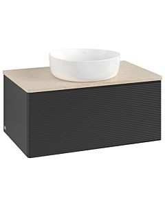 Villeroy & Boch Antao meuble sous vasque 800x360x500mm L30113PD avec éclairage avec structure FK/AP: PD/3