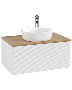 Villeroy & Boch Antao meuble sous vasque 800x360x500mm L30151GF avec éclairage avec structure FK/AP: GF/ 2000