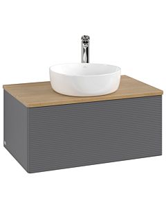Villeroy & Boch Antao meuble sous vasque 800x360x500mm L30151GK avec éclairage avec structure FK/AP: GK/ 2000