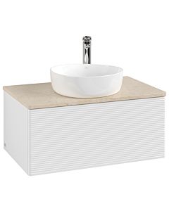 Villeroy & Boch Antao meuble sous vasque 800x360x500mm L30153GF avec éclairage avec structure FK/AP: GF/3