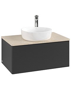 Villeroy & Boch Antao meuble sous vasque 800x360x500mm L30153PD avec éclairage avec structure FK/AP: PD/3