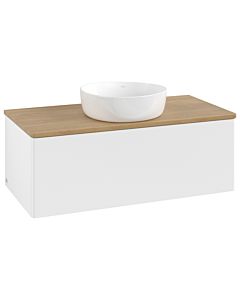 Villeroy & Boch Antao Waschtischunterschrank 1000x360x500mm L31011MT mit Beleuchtung FK/AP: MT/1