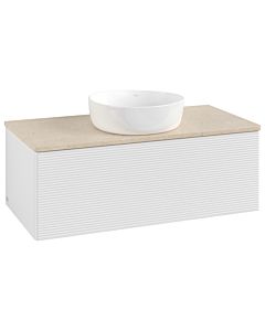 Villeroy & Boch Antao meuble sous vasque 1000x360x500mm L31113GF avec éclairage avec structure FK/AP: GF/3