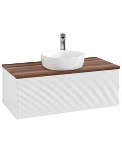 Villeroy & Boch Antao Waschtischunterschrank 1000x360x500mm L31152GF mit Beleuchtung mit Struktur FK/AP: GF/2