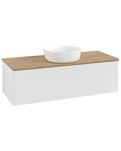 Villeroy & Boch Antao Waschtischunterschrank 1200x360x500mm L32111GF mit Beleuchtung mit Struktur FK/AP: GF/1