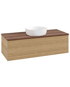 Villeroy & Boch Antao Waschtischunterschrank 1200x360x500mm L32112HN mit Beleuchtung mit Struktur FK/AP: HN/2