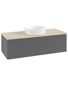 Villeroy & Boch Antao meuble sous vasque 1200x360x500mm L32113GK avec éclairage avec structure FK/AP: GK/3