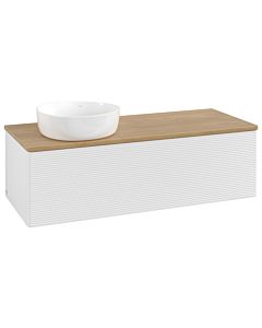 Villeroy & Boch Antao Waschtischunterschrank 1200x360x500mm L33111GF mit Beleuchtung mit Struktur FK/AP: GF/1