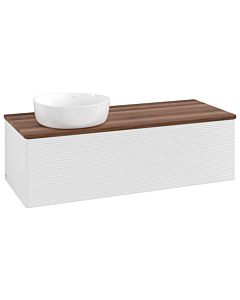 Villeroy & Boch Antao Waschtischunterschrank 1200x360x500mm L33112GF mit Beleuchtung mit Struktur FK/AP: GF/2