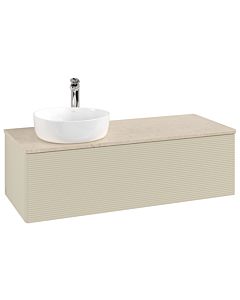 Villeroy & Boch Antao Waschtischunterschrank 1200x360x500mm L33153HJ mit Beleuchtung mit Struktur FK/AP: HJ/3