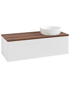 Villeroy & Boch Antao Waschtischunterschrank 1200x360x500mm L34112GF mit Beleuchtung mit Struktur FK/AP: GF/2