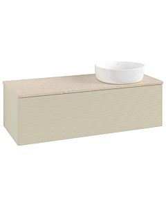 Villeroy & Boch Antao Waschtischunterschrank 1200x360x500mm L34113HJ mit Beleuchtung mit Struktur FK/AP: HJ/3