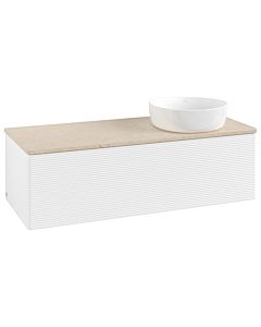 Villeroy & Boch Antao meuble sous vasque 1200x360x500mm L34113MT avec éclairage avec structure FK/AP: MT/3