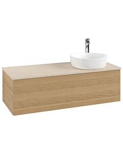 Villeroy & Boch Antao Waschtischunterschrank 1200x360x500mm L34153HN mit Beleuchtung mit Struktur FK/AP: HN/3