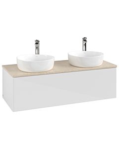 Villeroy & Boch Antao Waschtischunterschrank 1200x360x500mm L35053GF mit Beleuchtung FK/AP: GF/3