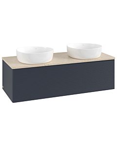 Villeroy & Boch Antao meuble sous vasque 1200x360x500mm L35113HG avec éclairage avec structure FK/AP: HG/3