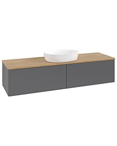 Villeroy & Boch Antao Waschtischunterschrank 1600x360x500mm L36011GK mit Beleuchtung FK/AP: GK/1