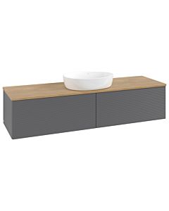 Villeroy & Boch Antao meuble sous vasque 1600x360x500mm L36111GK avec éclairage avec structure FK/AP: GK/ 2000