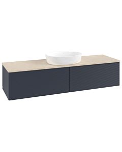Villeroy & Boch Antao meuble sous vasque 1600x360x500mm L36113HG avec éclairage avec structure FK/AP: HG/3