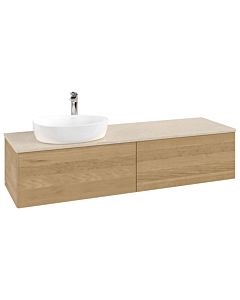 Villeroy & Boch Antao Waschtischunterschrank 1600x360x500mm L37053HN mit Beleuchtung FK/AP: HN/3